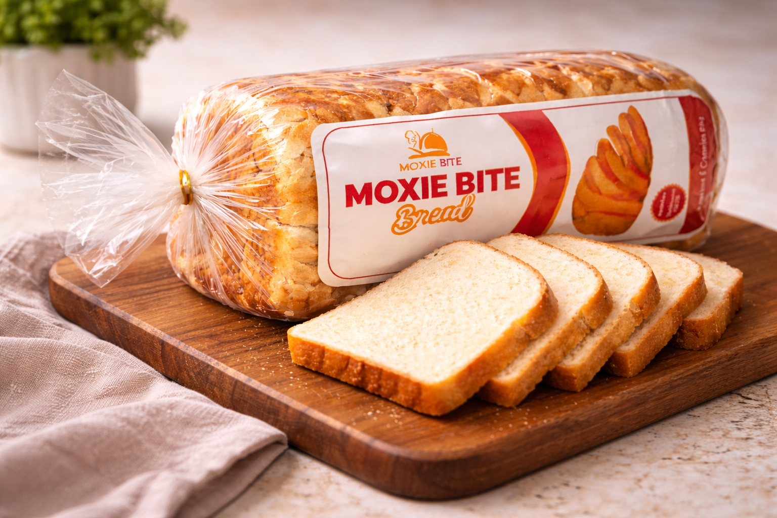 Moxie Bite branded loaf